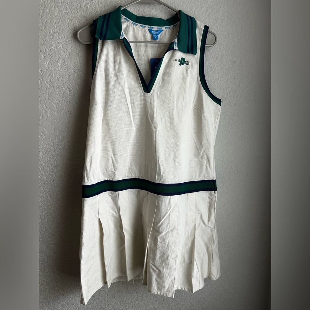 L white pickleball dress
